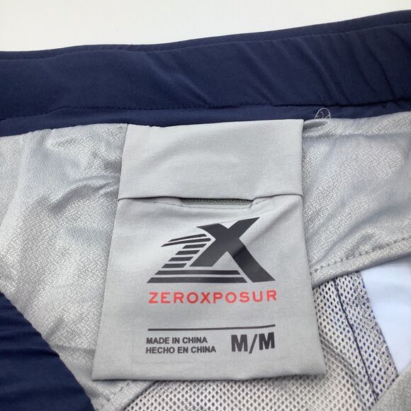 Zeroxposur Mens Swim Trunks Navy Ray Size Medium NWT - Picture 11 of 12